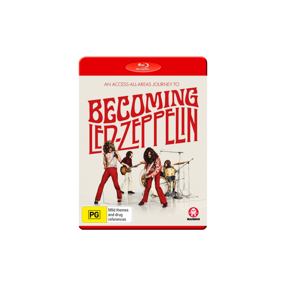 Blu-ray Becoming Led Zeppelin (Documental)