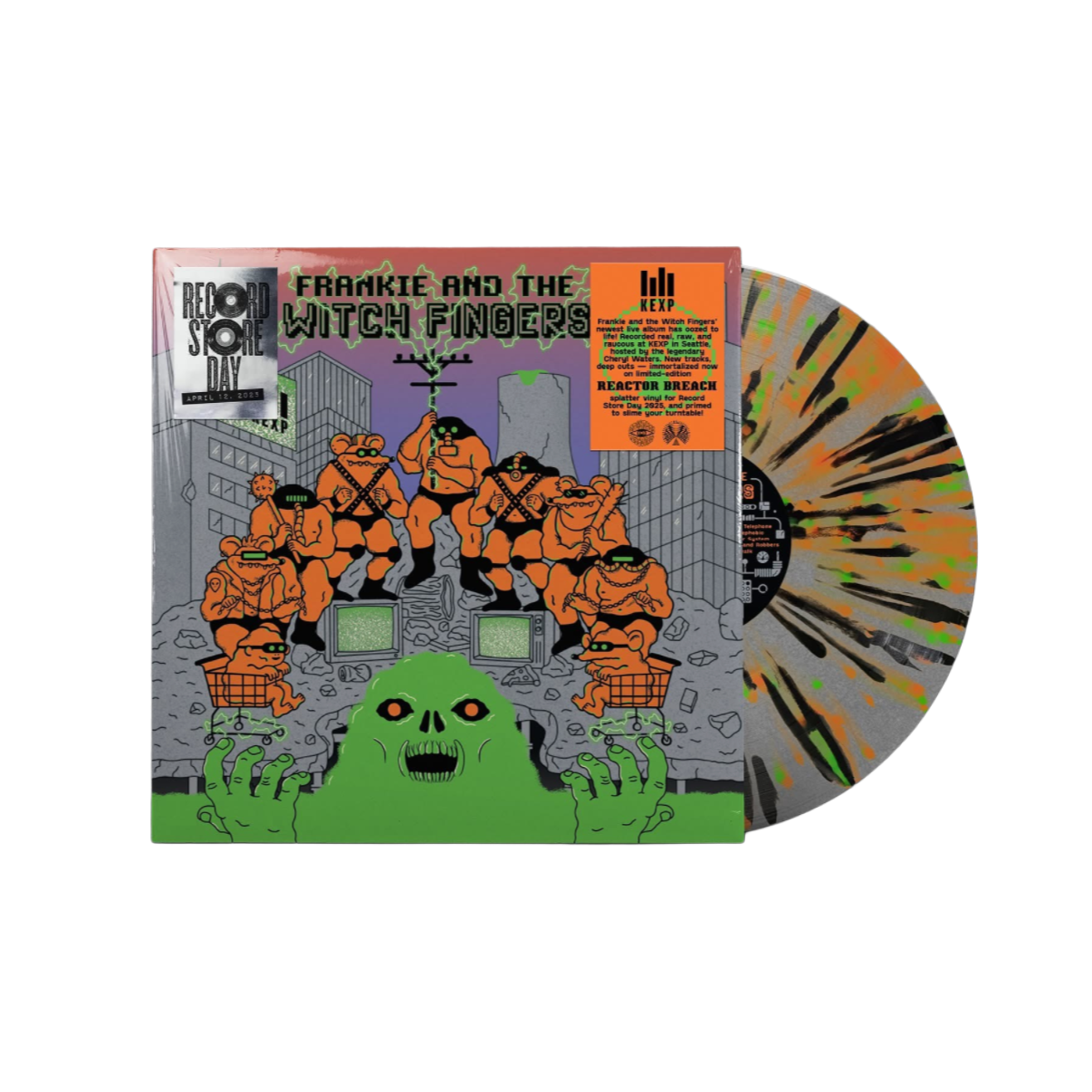 Vinilo Frankie & The Witch Fingers - Live At KEXP (Reactor Breach Splatter Vinyl) (RSD)