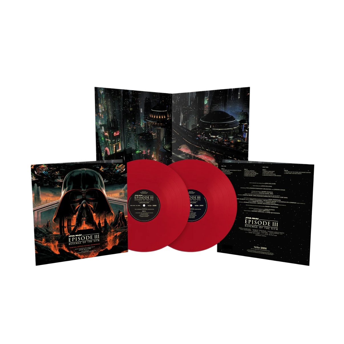 VINILO JOHN WILLIAMS - STAR WARS: EPISODE III - REVENGE OF THE SITH (OST) (2LP/RED VINYL/JAPANESE)