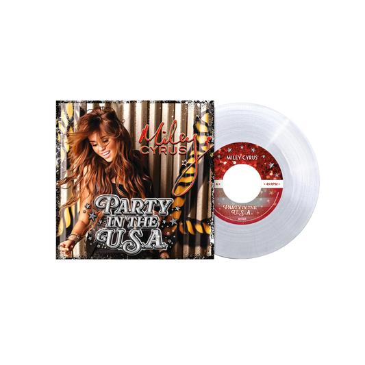 VINILO MILEY CYRUS - PARTY IN THE U.S.A. (CLEAR/GLITTER VINYL/SINGLE)