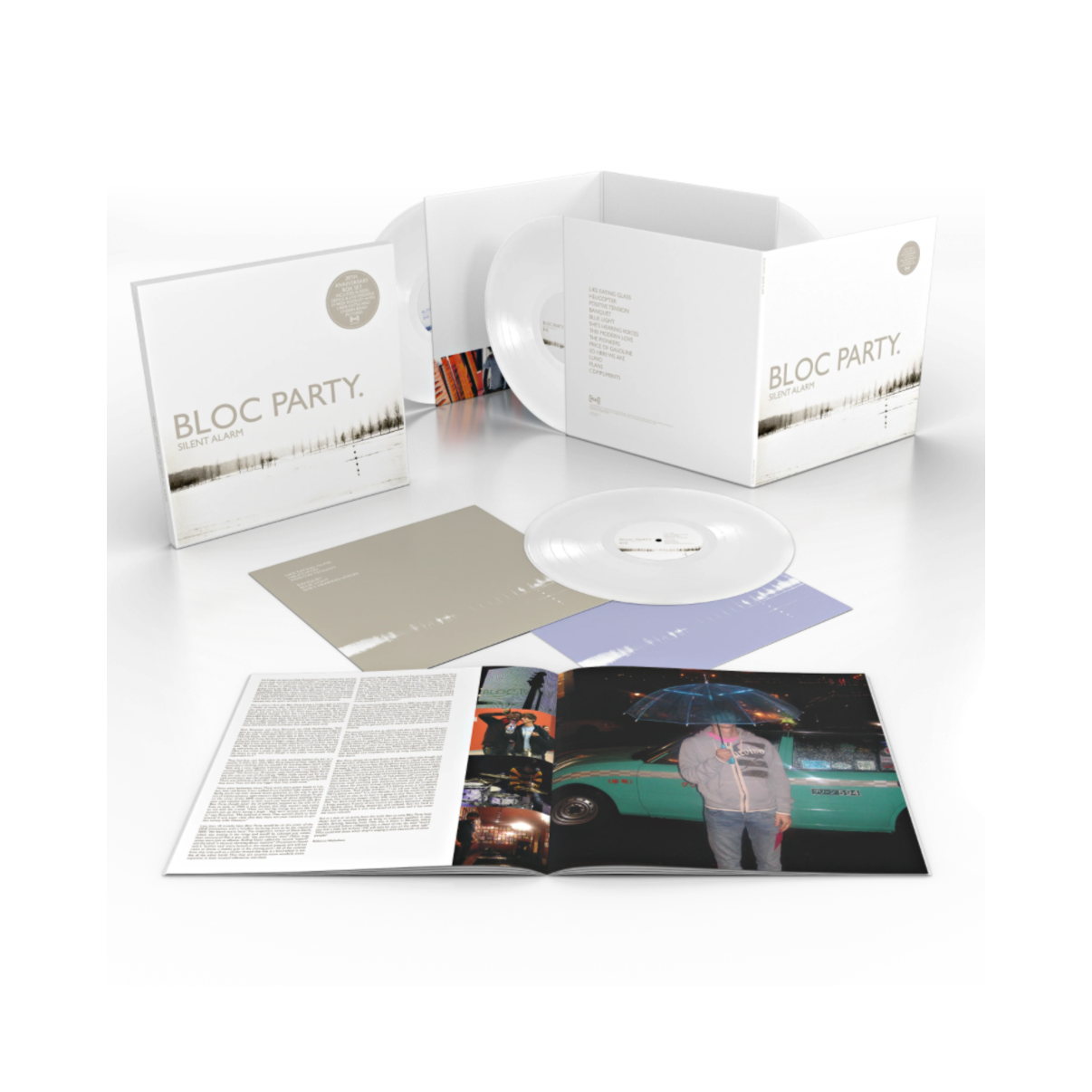 Boxset Bloc Party - Silent Alarm (20th Anniversary/4LP)