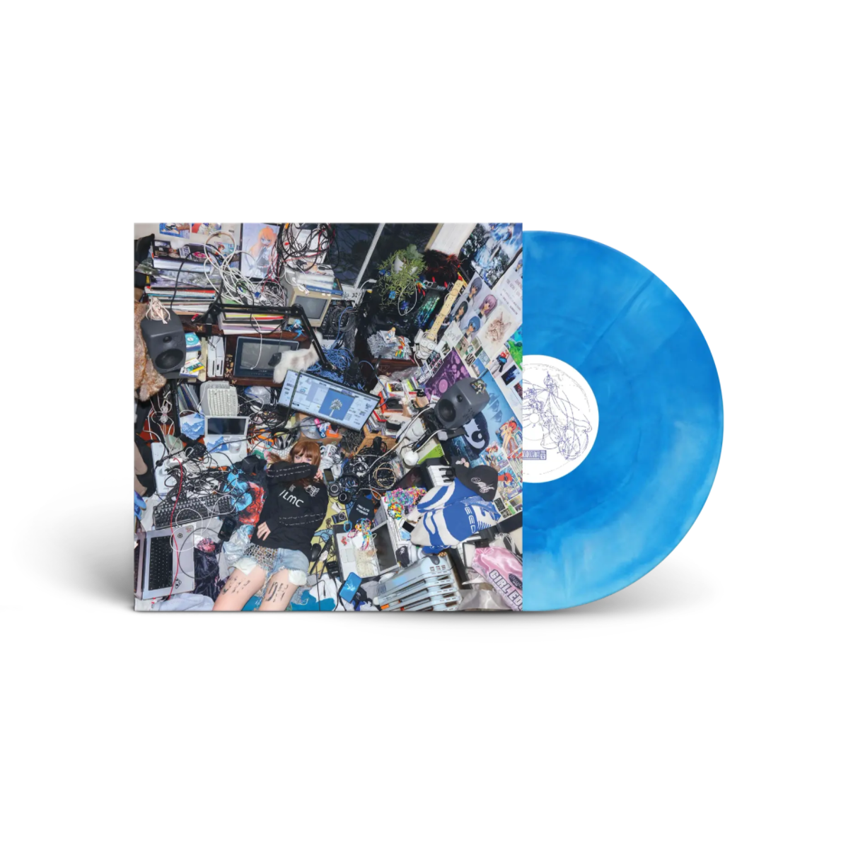 Vinilo Ninajirachi - I Love My Computer (Blue & White Galaxy Vinyl)