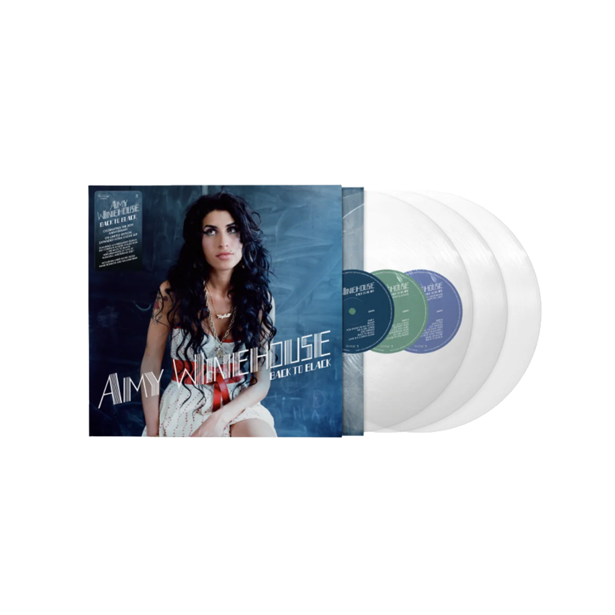 Vinilo Amy Winehouse - Back to Black (20th Anniversary) (Deluxe Edition/3LP/Ultra Clear Vinyl)