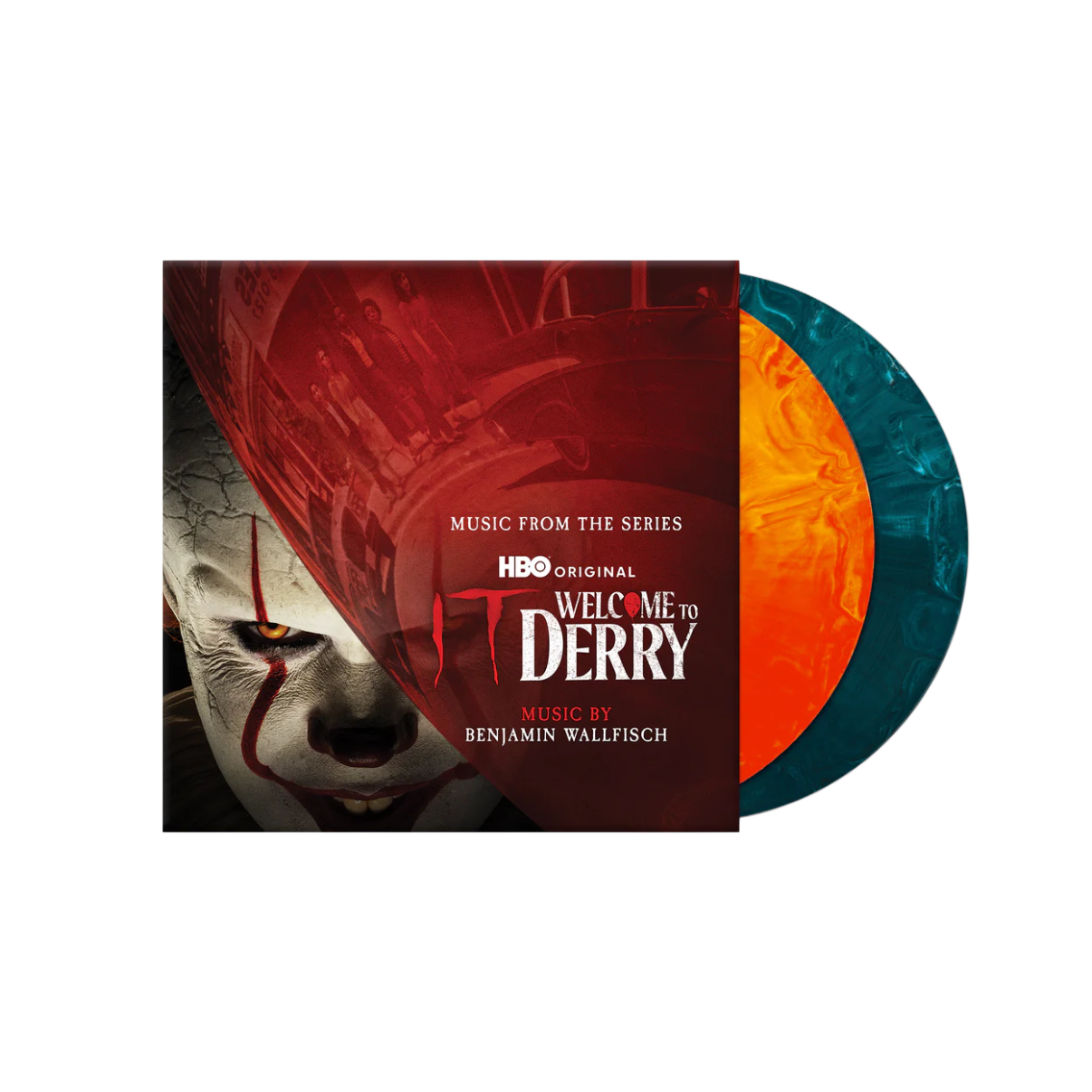 Vinilo Various Artists - IT: Welcome to Derry OST (Star Shard (Orange & Blue) Hand Pour Vinyl)
