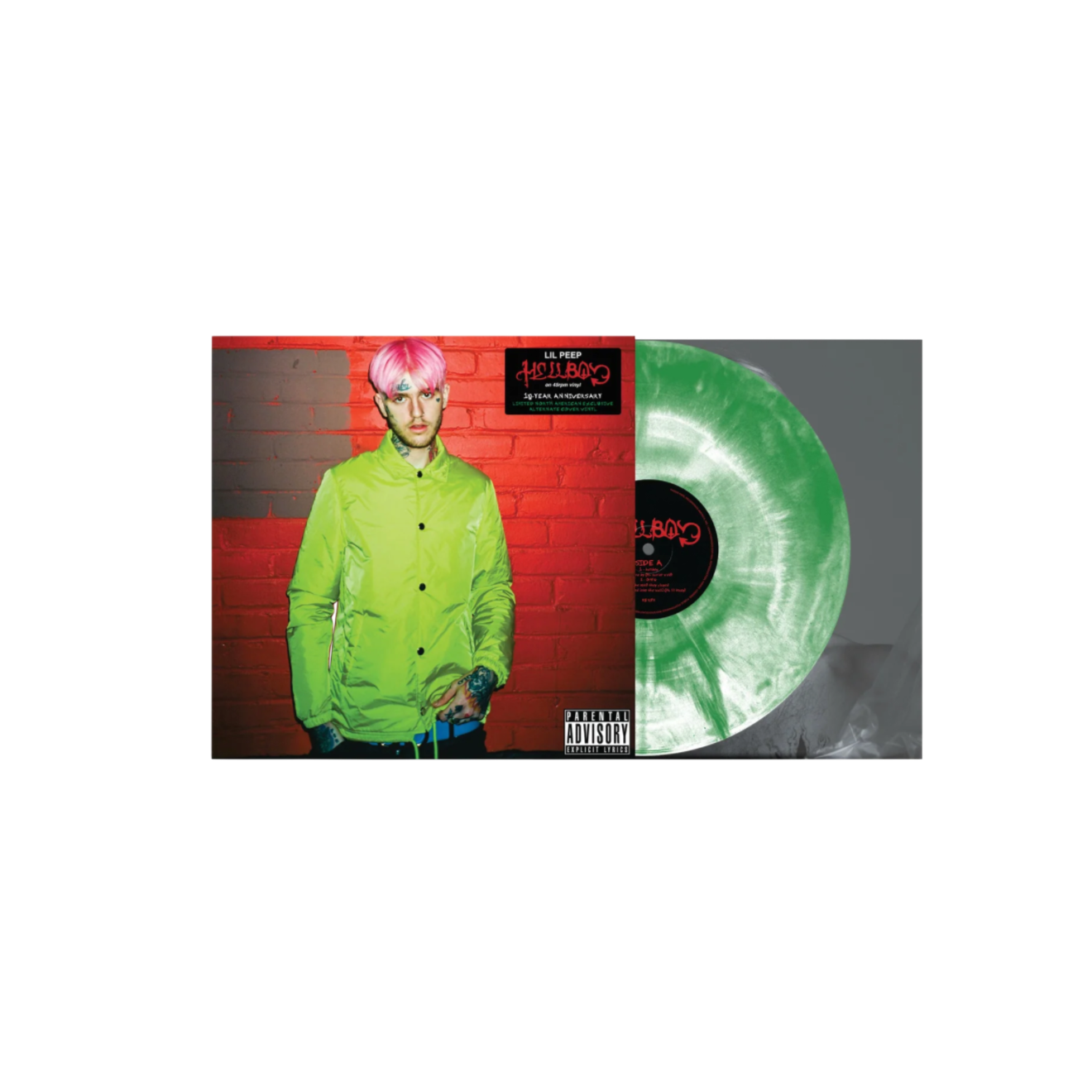 Vinilo Lil Peep - Hellboy (2LP/Green Smoke Vinyl)