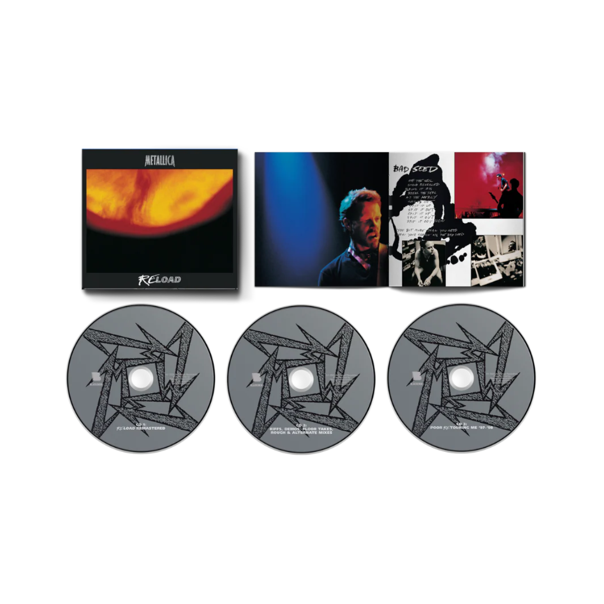 CD Metallica - ReLoad (Remastered/Expanded/3CD)