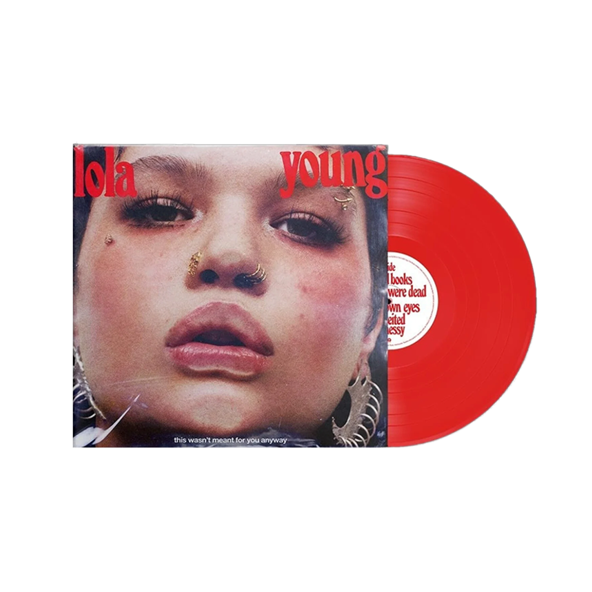 VINILO LOLA YOUNG - THIS WASN'T MEANT FOR YOU ANYWAY (TRANSPARENT RED VINYL)