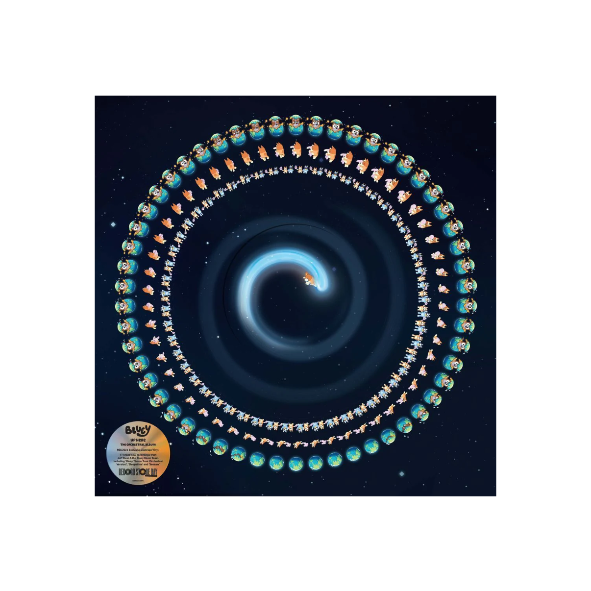 Vinilo Bluey - Up Here (Zoetrope Picture Disc) (RSD 2026)