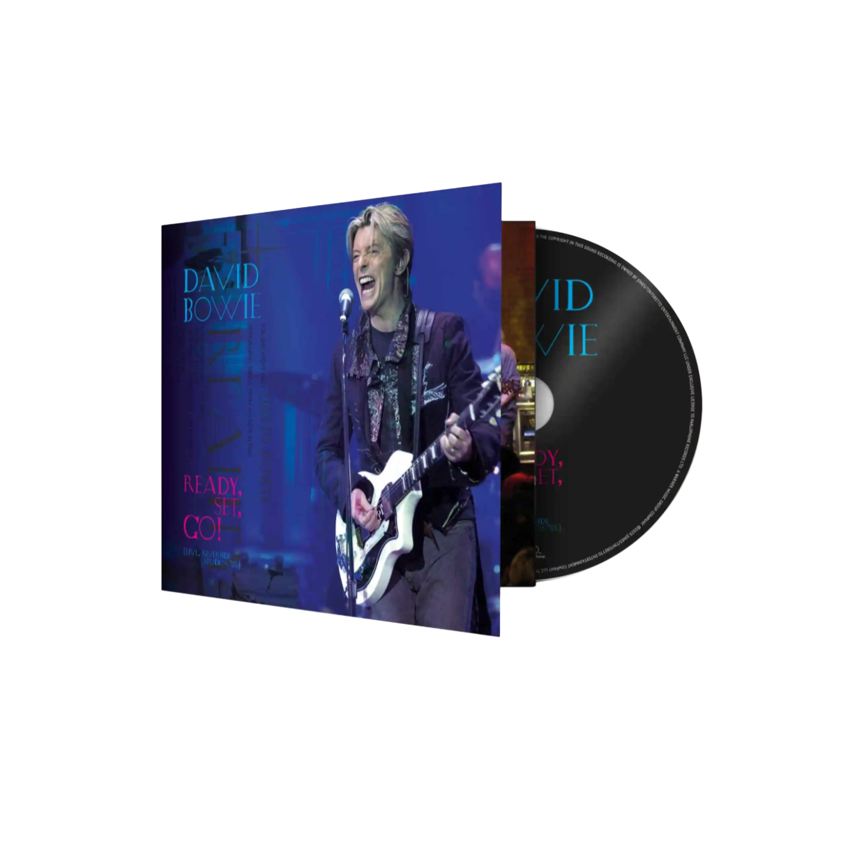 CD DAVID BOWIE - READY, SET, GO! (LIVE, RIVERSIDE STUDIOS '03) (RSD)