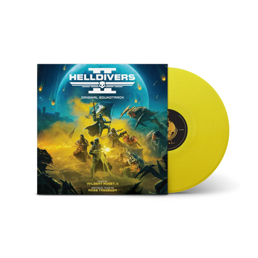 VINILO WILBERT ROGET II - HELLDIVERS 2 (OST/TRANSLUCENT YELLOW VINYL)