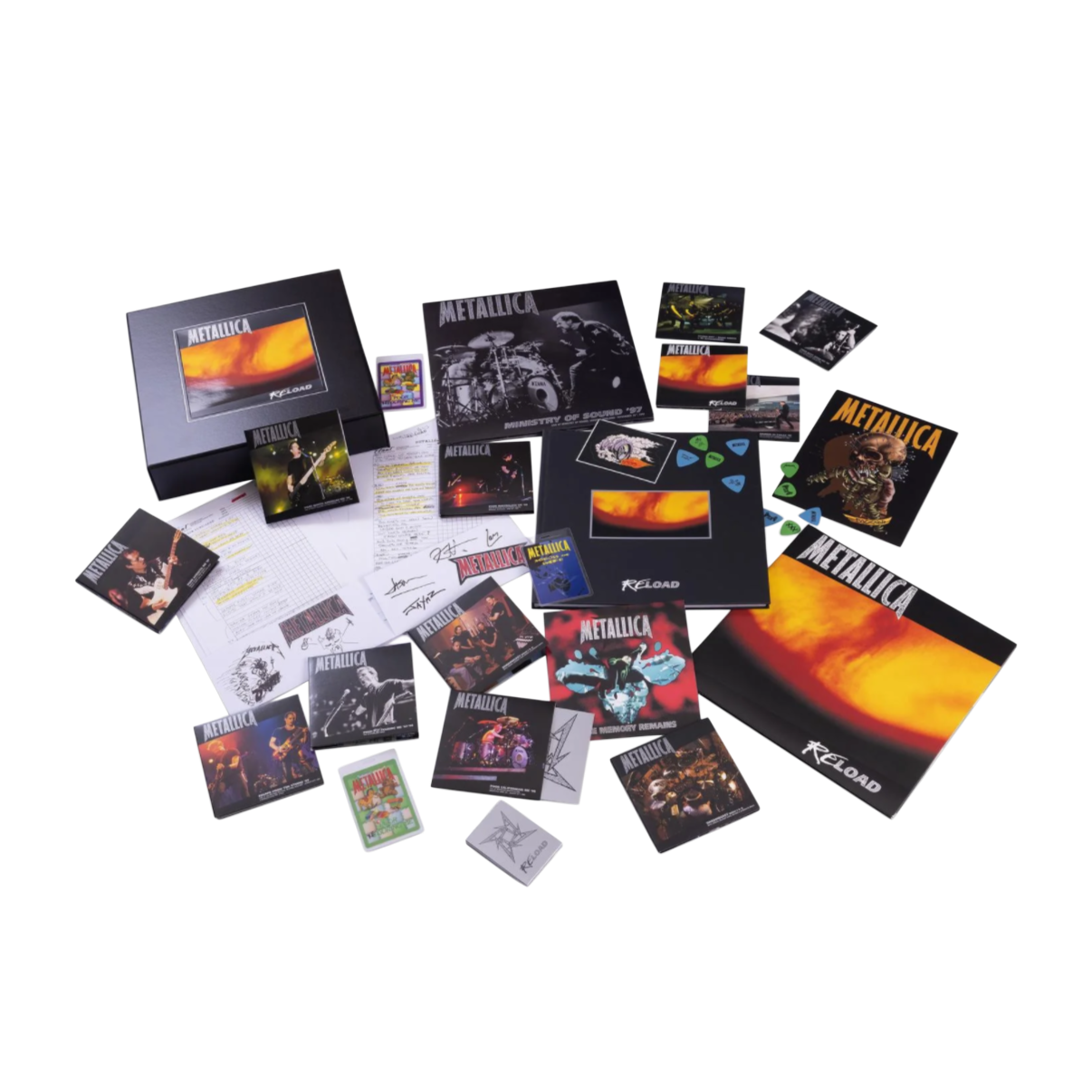 Boxset Metallica - ReLoad (Remastered/Deluxe/180G/LP/CD/DVD)