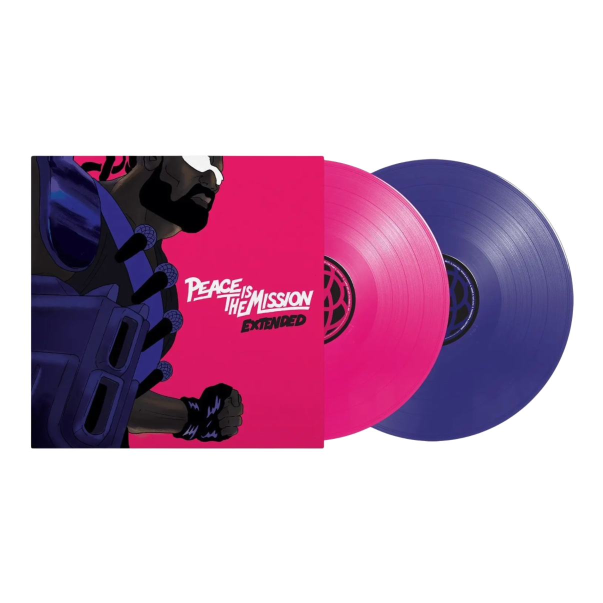 VINILO MAJOR LAZER - PEACE IS THE MISSION - EXTENDED (10 YEAR ANNIVERSARY EDITION) (PINK/DEEP PURPLE VINYL/2LP)