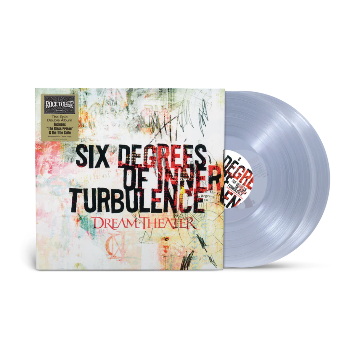 VINILO DREAM THEATER - SIX DEGREES OF INNER TURBULENCE (2LP/CLEAR VINYL) (ROCKTOBER)