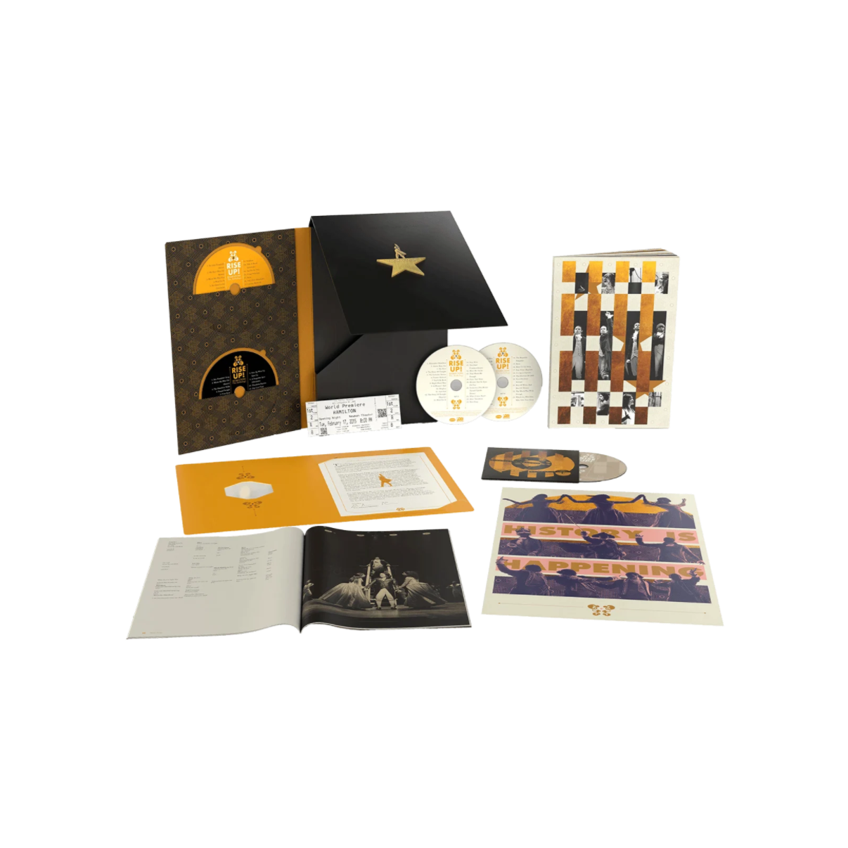 Boxset Lin-Manuel Miranda & Various Artists - Rise Up! Hamilton: The Anthology (5CD)