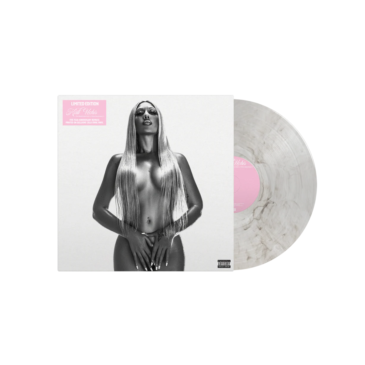 VINILO KALI UCHIS - SIN MIEDO (DEL AMOR & OTROS DEMONIOS) (5 YEAR ANNIVERSARY) (CIELO SWIRL VINYL)