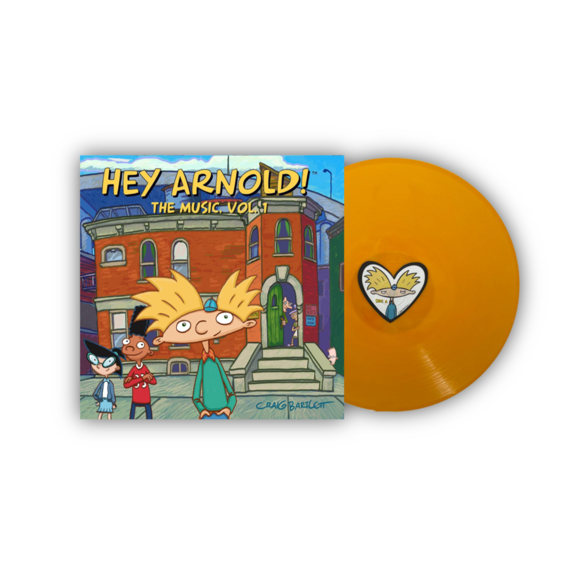 VINILO JIM LANG - HEY ARNOLD! - THE MUSIC VOL.1