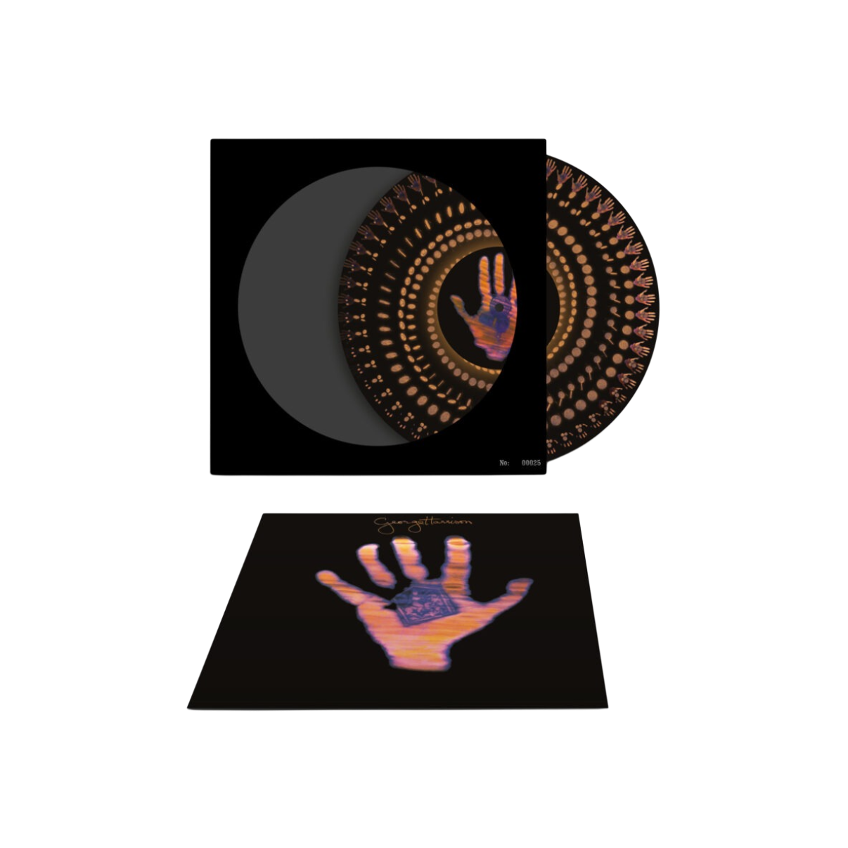 VINILO GEORGE HARRISON - LIVING IN THE MATERIAL WORLD (50TH ANNIVERSARY) (ZOETROPE VINYL) (RSD BLACK FRIDAY 2025)