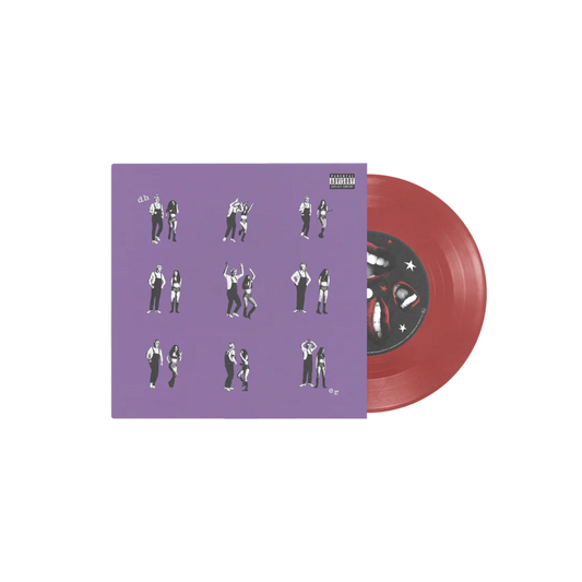 VINILO OLIVIA RODRIGO FT. DAVID BYRNE - DRIVERS LICENSE / BURNING DOWN THE HOUSE (TRANSLUCENT RED 7INCH VINYL)