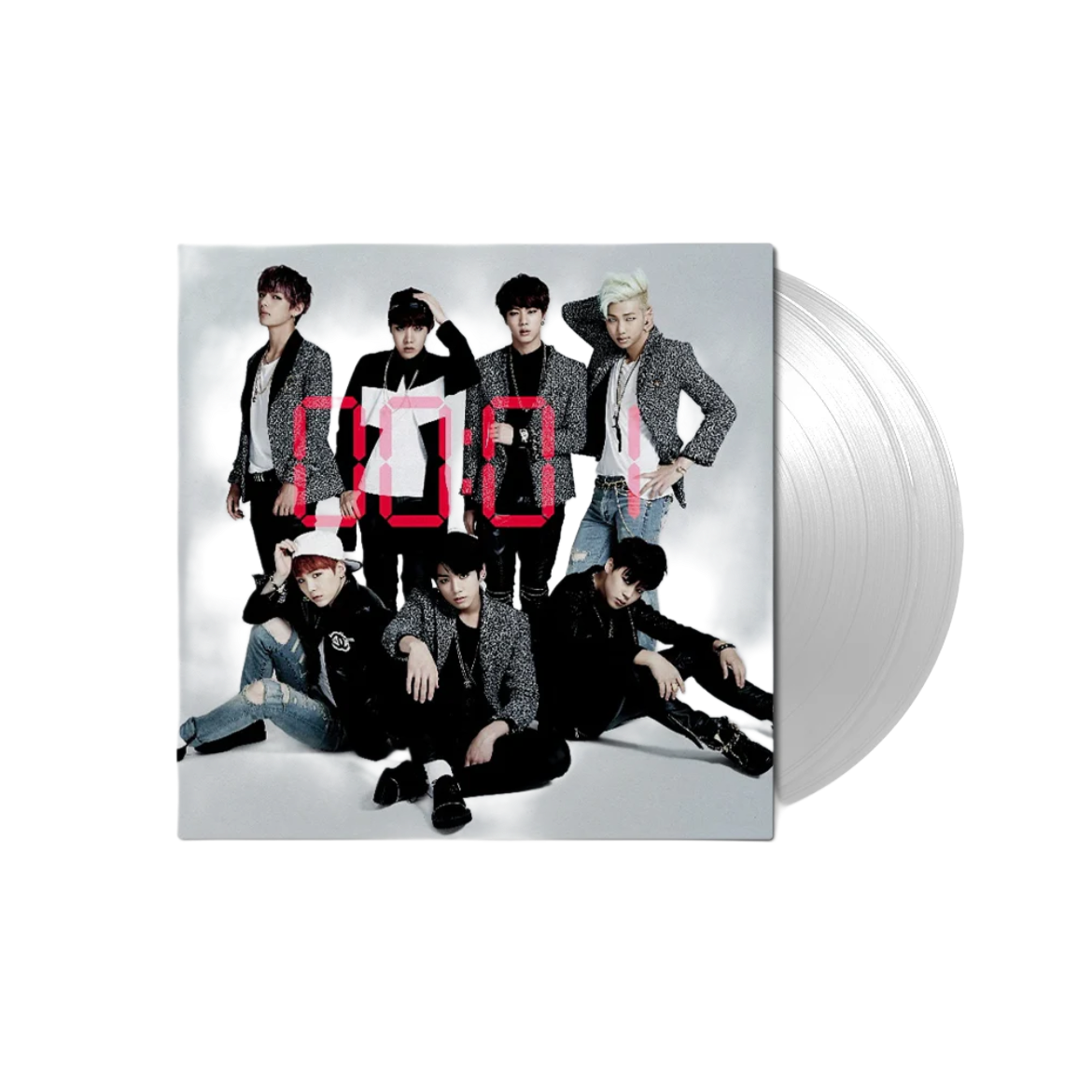 VINILO BTS - WAKE UP (CLEAR VINYL/10TH ANNIVERSARY/2LP)
