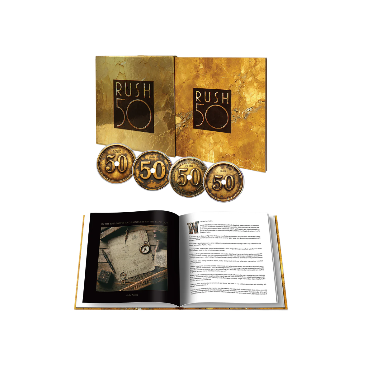 CD RUSH - 50 (DELUXE/4CD)