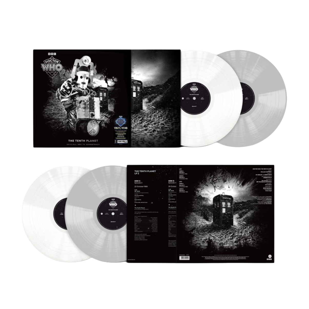 VINILO DOCTOR WHO - 10TH PLANET (2LP/BLUE SPECKLED VINYL) (RSD)