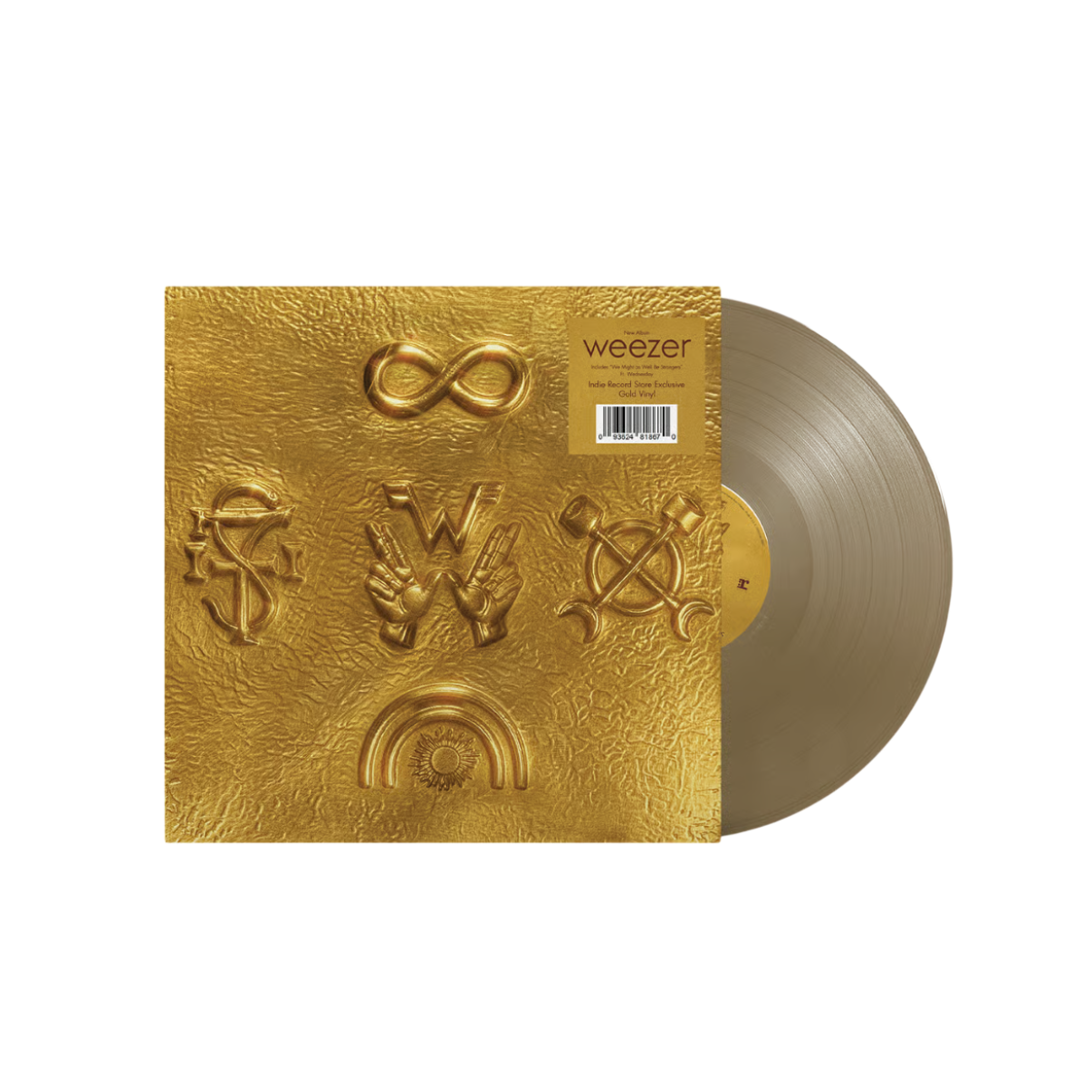 Vinilo Weezer - Weezer Weezer (The Gold Album) (Gold Vinyl)