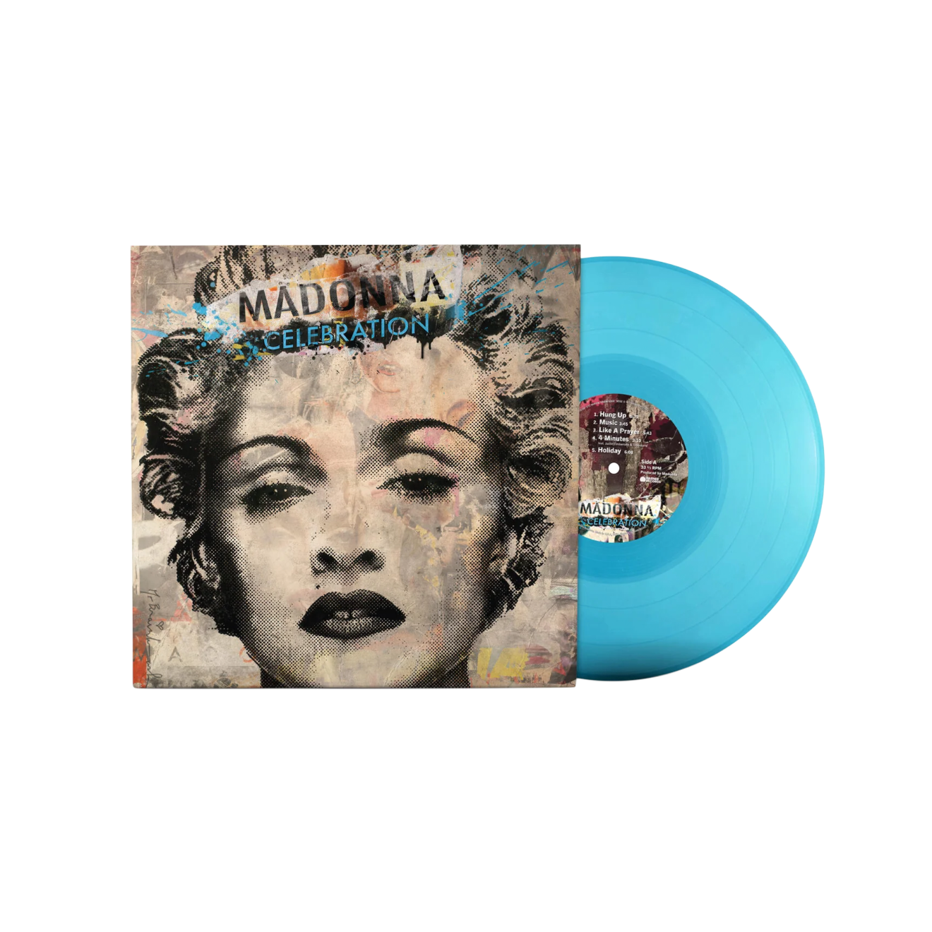 Vinilo Madonna - Celebration (2LP) (Translucent Light Blue Vinyl)
