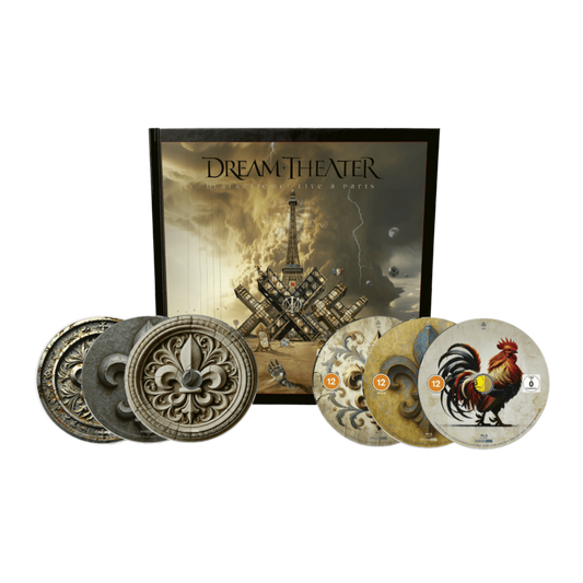 BOXSET DREAM THEATER - QUARANTIEME: LIVE A PARIS (3CD/3BLURAY)