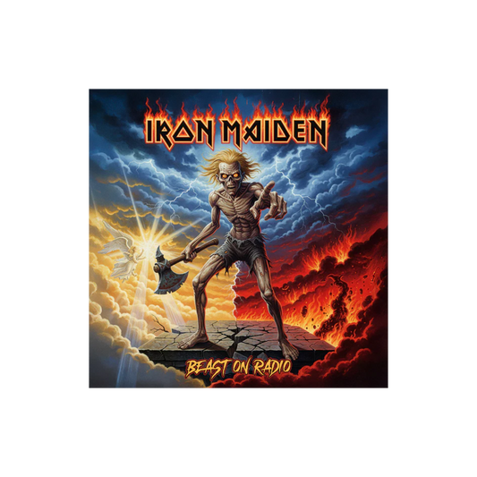 VINILO IRON MAIDEN - BEAST ON RADIO (CLEAR YELLOW VINYL)