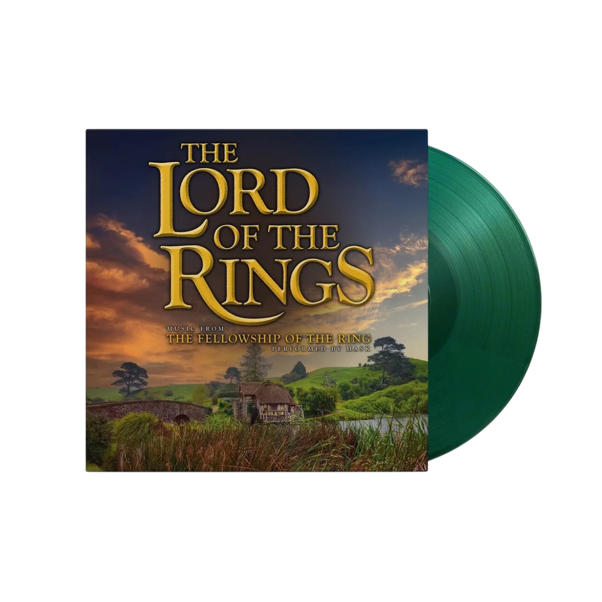 Vinilo Mask - The Lord of the Rings: The Fellowship of the Ring (180g/Green Moss Solid Vinyl)