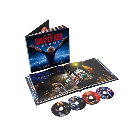 CD SIMPLY RED - HOLDING BACK THE YEARS: LIVE IN SANTIAGO (2CD/BLU-RAY/DVD)