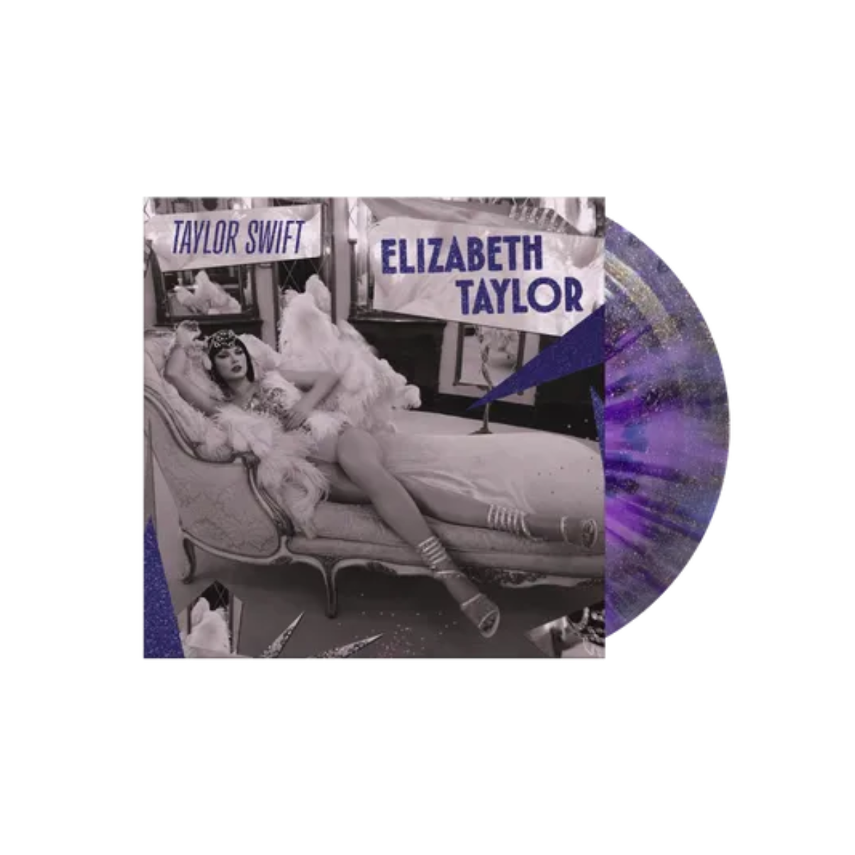 VINILO TAYLOR SWIFT - ELIZABETH TAYLOR (CRY MY EYES VIOLET GLITTER 7INCH/COLLECTIBLE COVER) (RSD 2026)