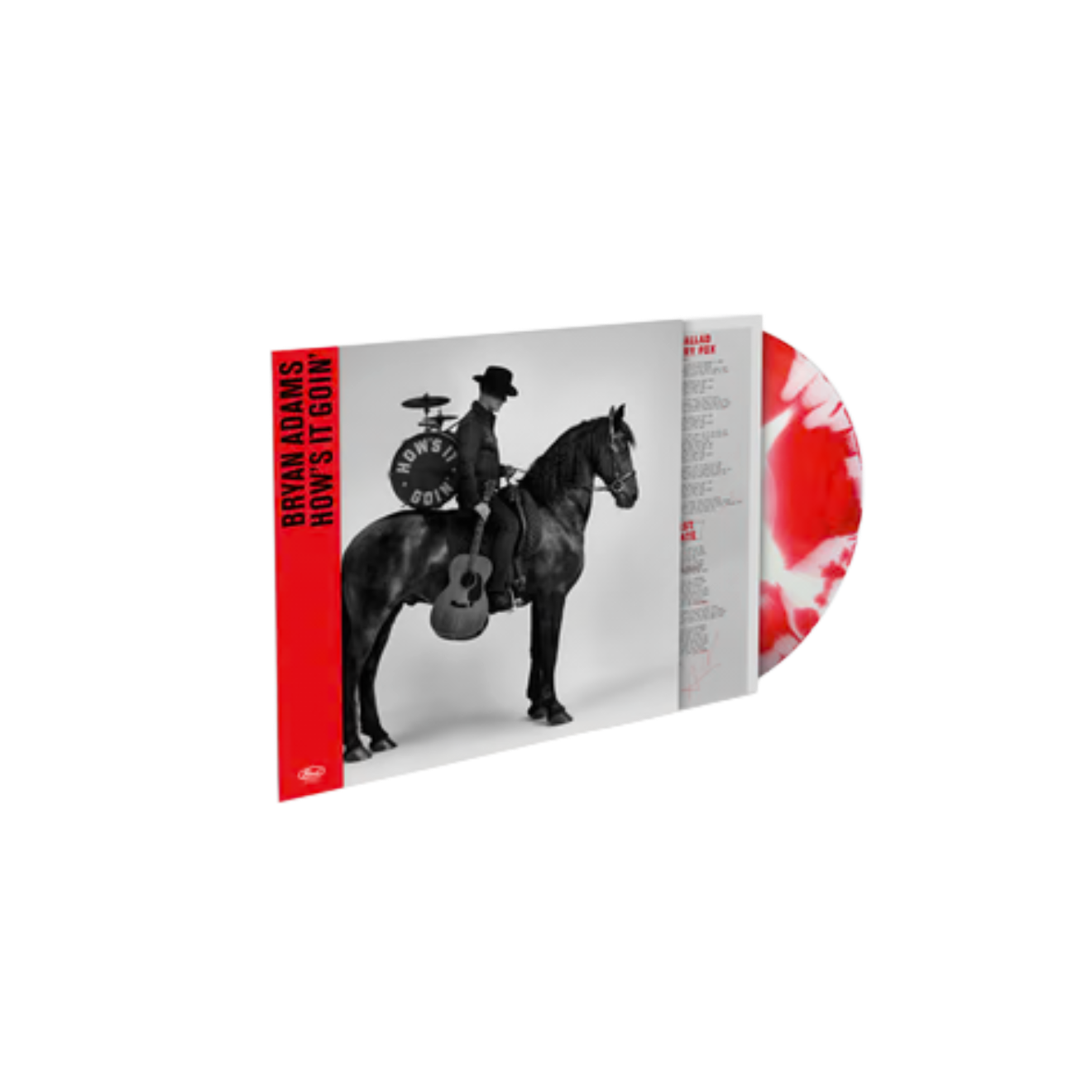 Vinilo Bryan Adams - How's It Goin' (Red & White Sunburst Vinyl)