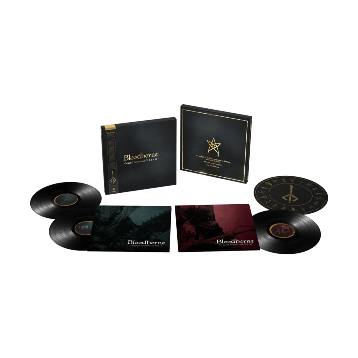 Boxset Various Artists - Bloodborne Vol. I & II (OST) (10th Anniversary/3LP)