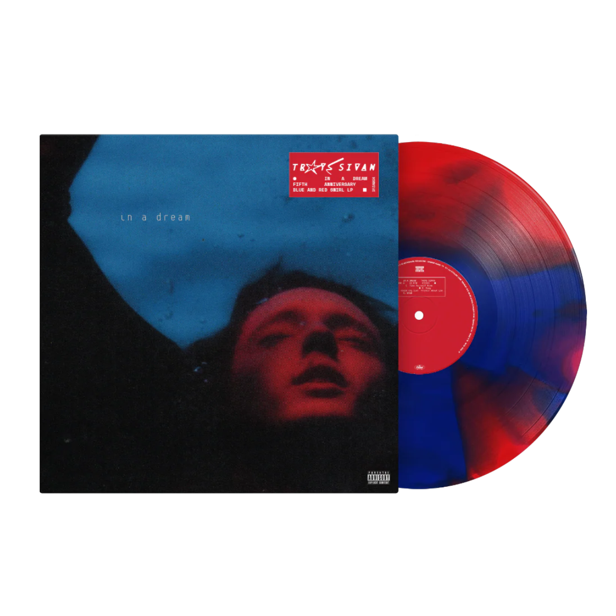 VINILO TROYE SIVAN - IN A DREAM (5 YEAR ANNIVERSARY) (RED/BLUE SWIRL VINYL/EP)