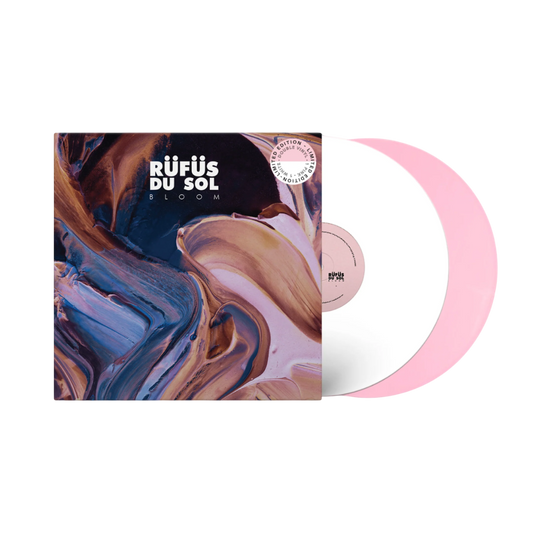 VINILO RUFUS DU SOL - BLOOM (LIMITED EDITION/PINK & WHITE VINYL/2LP)