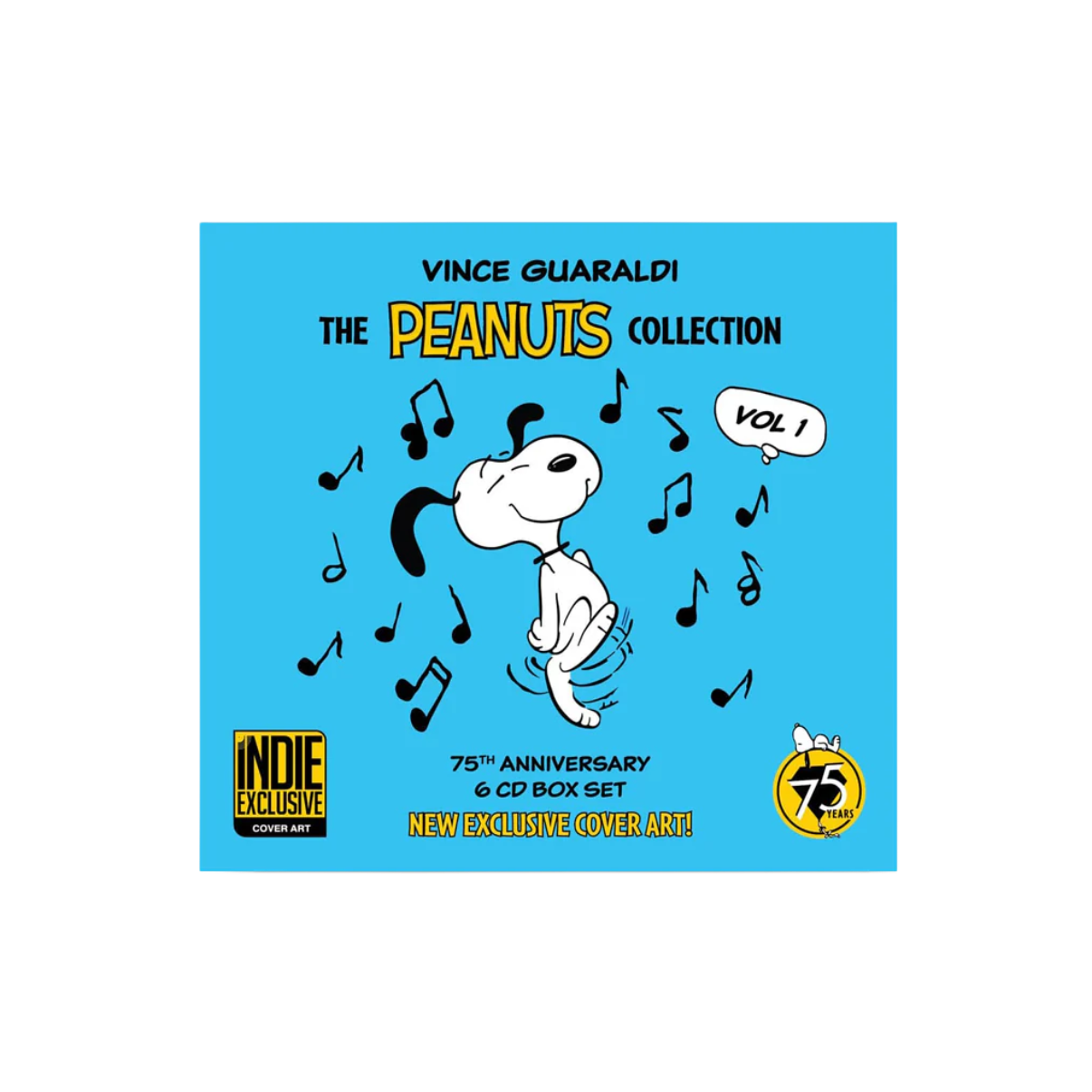 BOXSET VINCE GUARALDI - PEANUTS COLLECTION: VOL. 1 (75TH ANNIVERSARY/6CD)