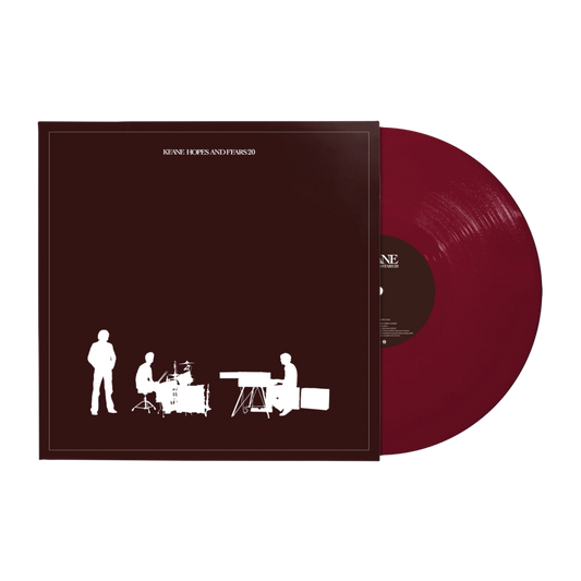 VINILO KEANE - HOPES & FEARS 20 (BURGUNDY RED VINYL)