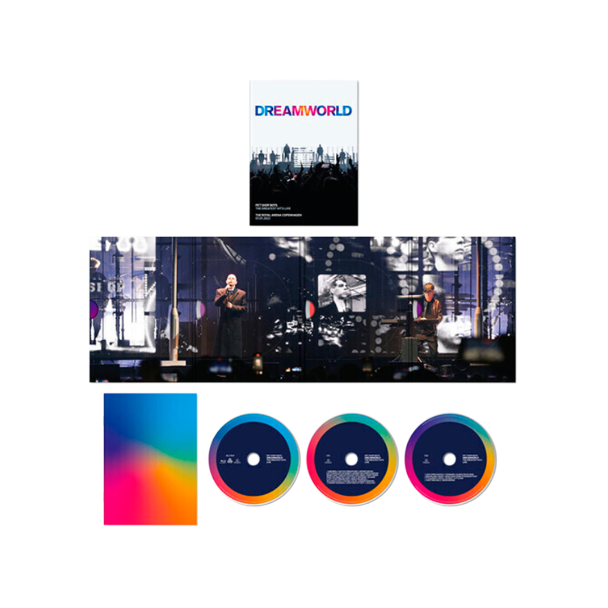 Blu-ray Pet Shop Boys - Dreamworld: The Greatest Hits Live (Blu-ray/CD)