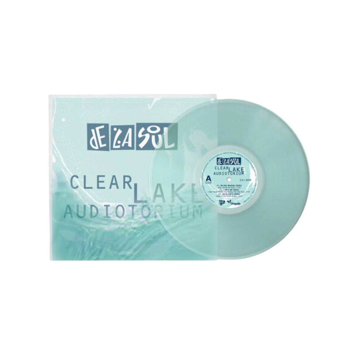 VINILO DE LA SOUL - CLEAR LAKE AUDIOTORIUM (SEA GREEN VINYL)