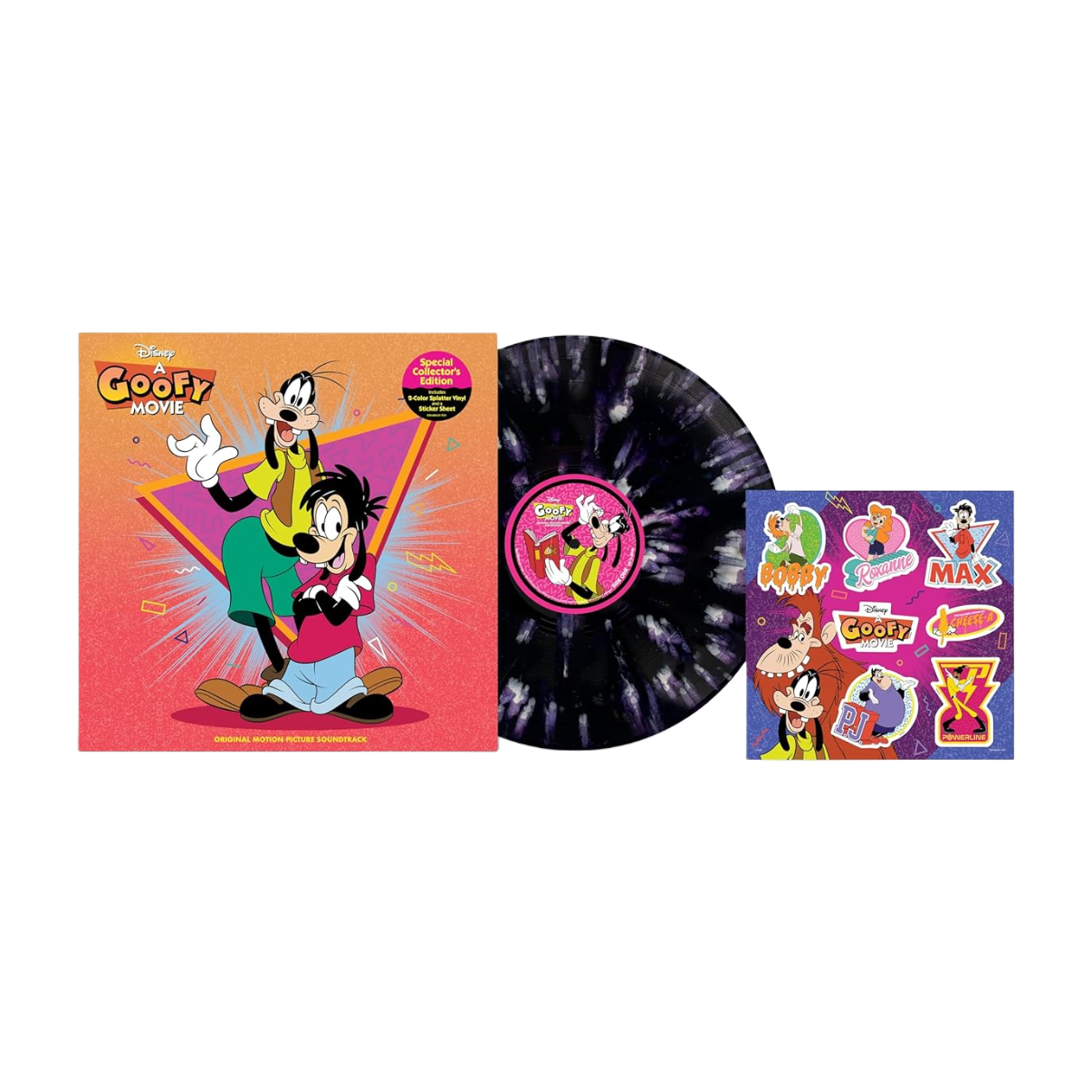 VINILO VARIOUS ARTISTS - A GOOFY MOVIE (OST) (WHITE SPLATTER VINYL)