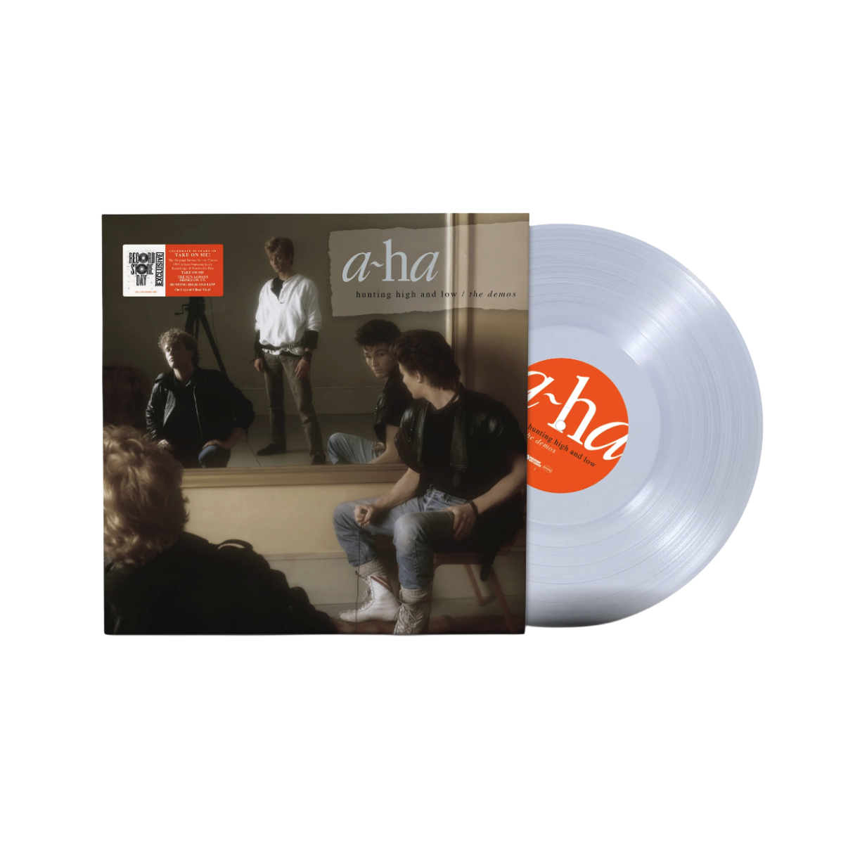 VINILO A-HA - HUNTING HIGH & LOW – THE 1984 DEMOS (CRYSTAL CLEAR VINYL) (RSD)