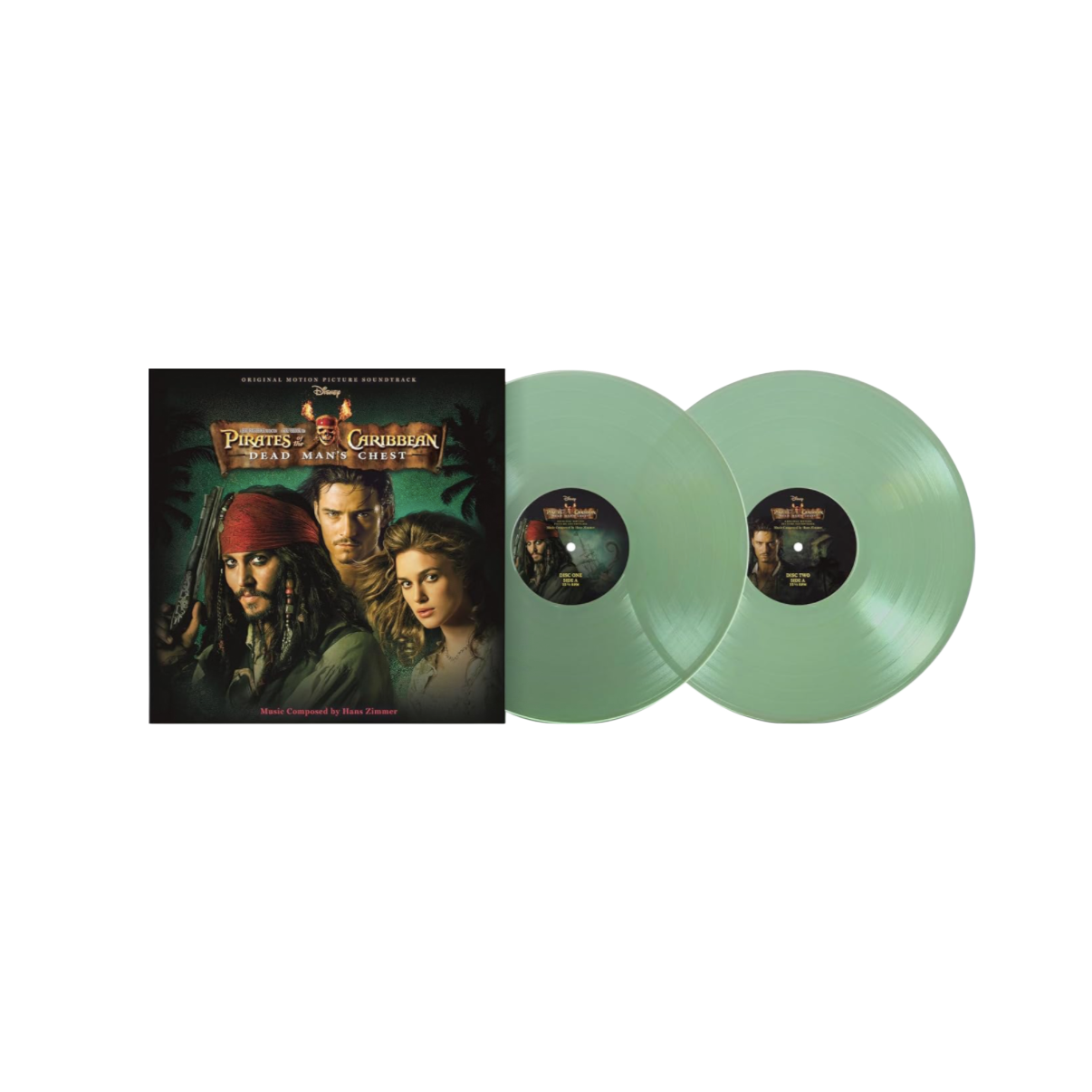 Vinilo Hans Zimmer - Pirates of the Caribbean: Dead Man's Chest (OST) (Vintage Bottle Clear Vinyl/2LP)