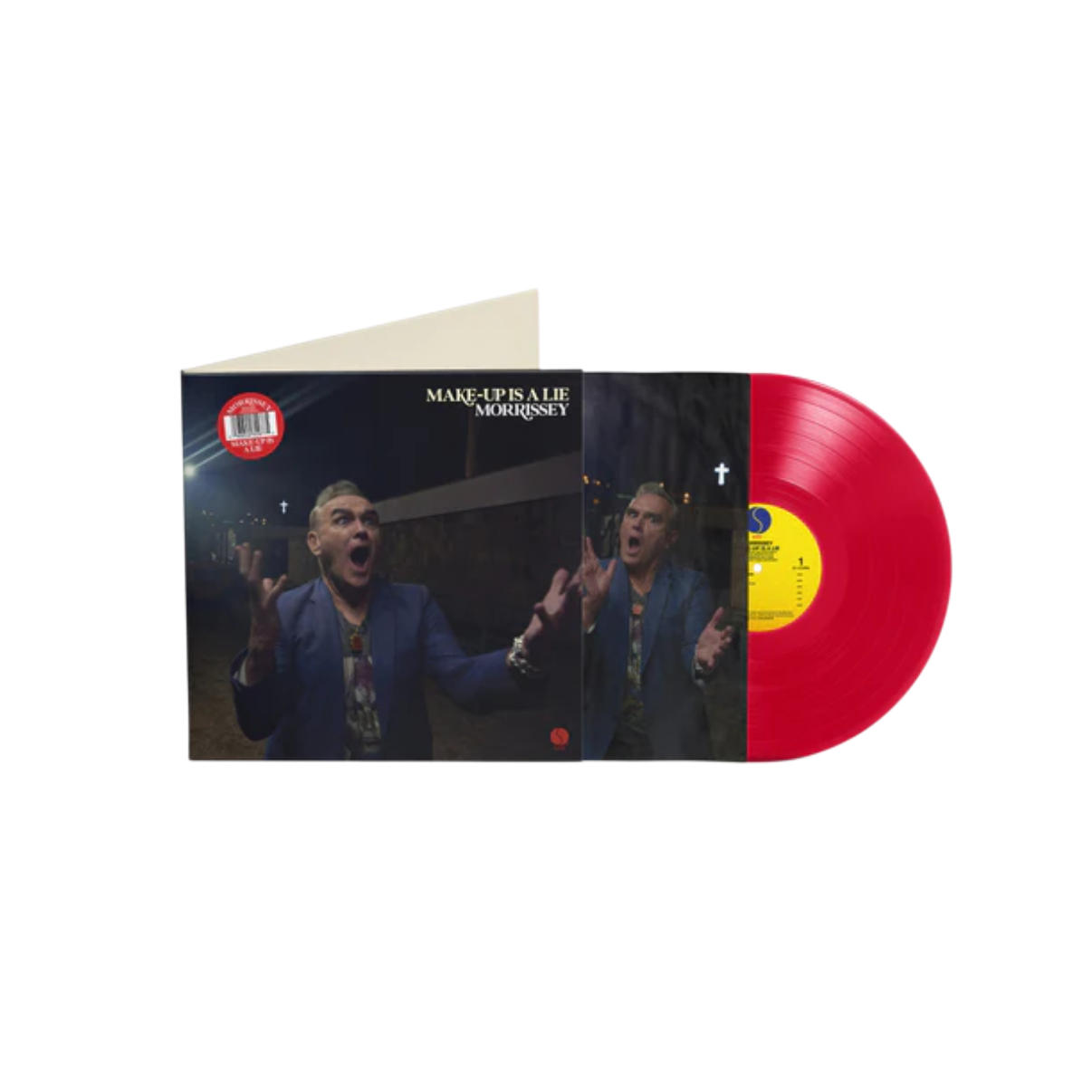 VINILO MORRISSEY - MAKE-UP IS A LIE (RED VINYL)