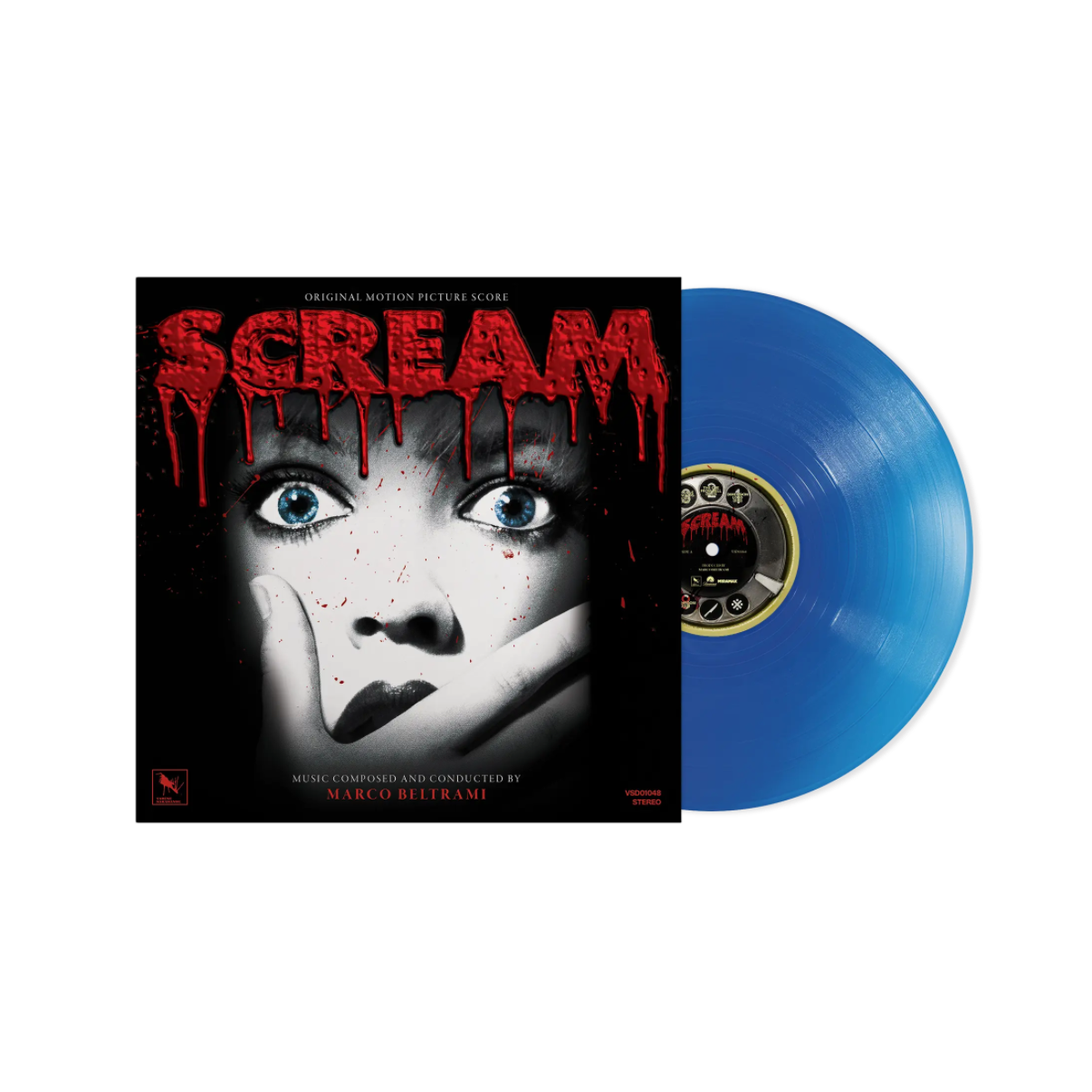 Vinilo Marco Beltrami - Scream (OST) (30th Anniversary/Final Phone Call Blue Vinyl)