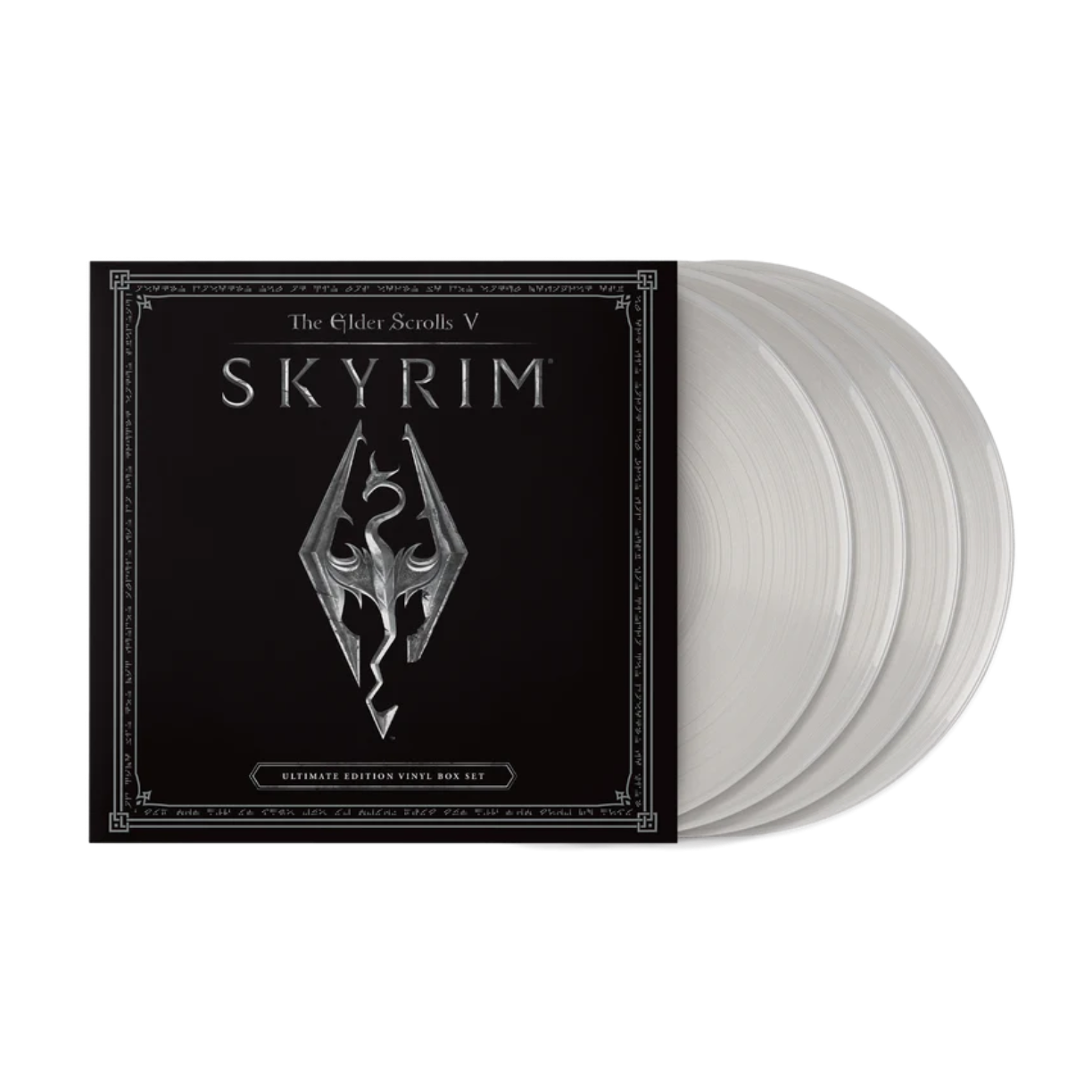BOXSET JEREMY SOULE - THE ELDER SCROLLS V: SKYRIM – ULTIMATE EDITION (CLEAR VINYL/4LP)