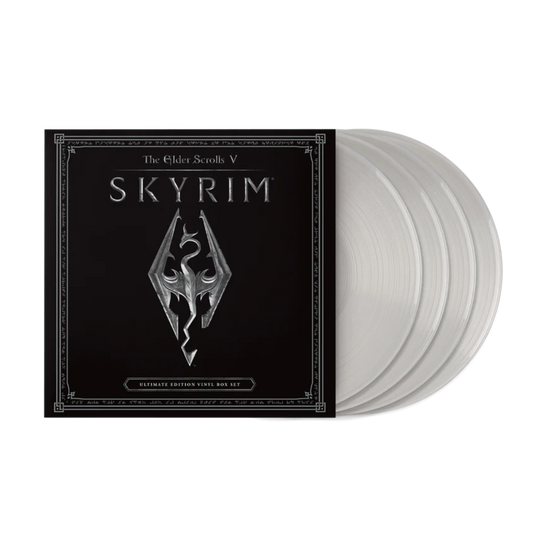 BOXSET JEREMY SOULE - THE ELDER SCROLLS V: SKYRIM – ULTIMATE EDITION (CLEAR VINYL/4LP)