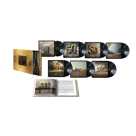 BOXSET RUSH - 50 (DELUXE/7LP)