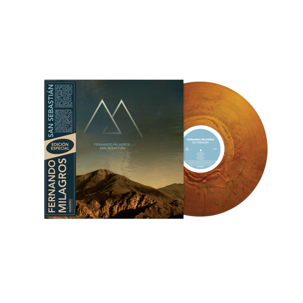 Vinilo Fernando Milagros - San Sebastián (Aniversario 15 Años/Vinilo Café)