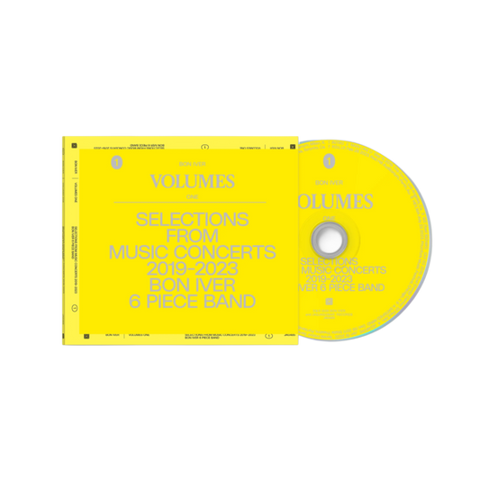 CD BON IVER - VOLUMES: ONE - SELECTIONS FROM MUSIC CONCERTS 2019-2023 BON IVER